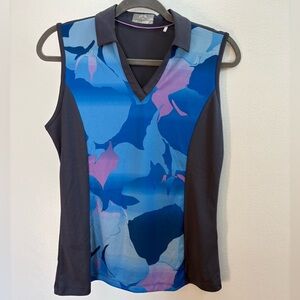 NWOT Callaway Opti-Dri Sleeveless V-Neck Golf Tank Top M